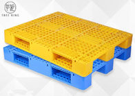 9000 Lbs क्षमता वाले P1210 पुनर्चक्रण के साथ पीले रंग का Rackable HDPE प्लास्टिक पैलेट