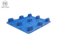 Pp हैवी ड्यूटी औद्योगिक प्लास्टिक पैलेट ऑन व्हील्स विथ नाइन लेग बीएम-पी १२१० स्टैंडर्ड