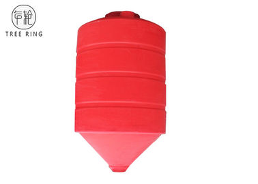 कुल नाली Rotomolding उत्पाद, प्लास्टिक शंकु नीचे कुल्ला टैंक CPT1500L Recyclable