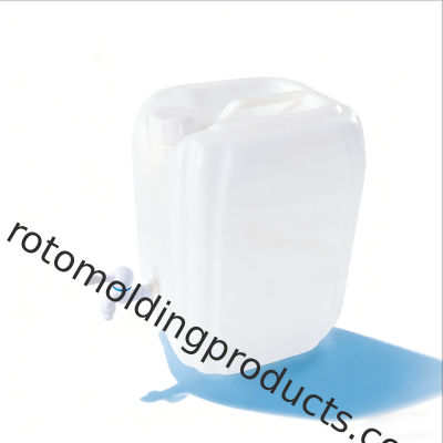 20 लीटर क्षमता वाला आयताकार जेरीकैन, स्क्रू टैप के साथ, मजबूत और टिकाऊ