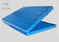 वेयरहाउस फ्लोर के लिए पतले प्रकार के छोटे आकार से जुड़े एचडीपीई प्लास्टिक पैलेट्स मैट बोर्डों