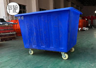 परिधान औद्योगिक के लिए वाणिज्यिक वस्त्र मोबाइल टेपर्ड प्लास्टिक बॉक्स ट्रक गाड़ी
