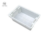 पॉलीथीन एचडीपीई 30 लीटर यूरो स्टैकिंग कंटेनर प्लास्टिक स्टैक नेस्ट फिश बॉक्स